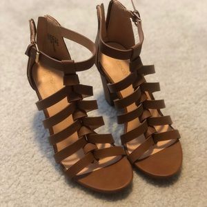 Francesca’s Brown Sandal Heel